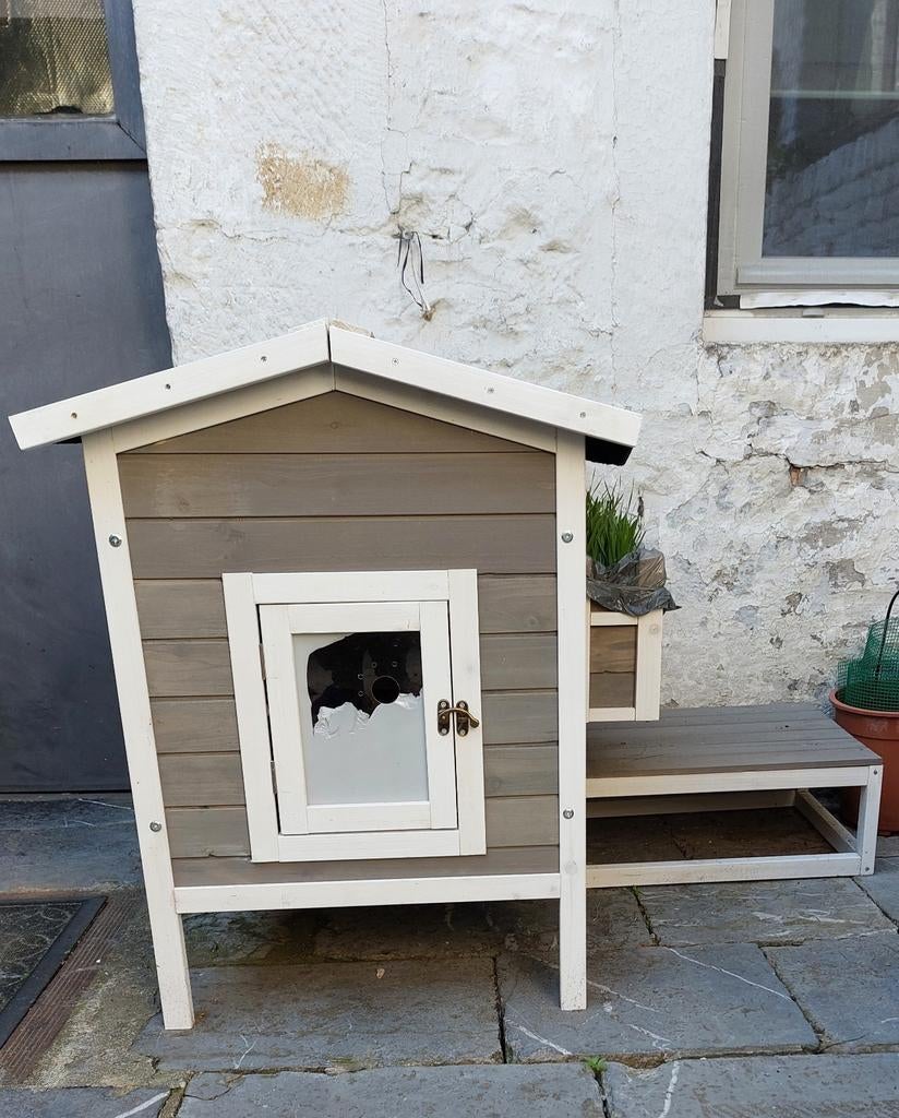 Niche pour chat , chien ou autre... ( démonté), Animaux & Accessoires, Comme neuf, Enlèvement, Niche à chien, 75 à 110 cm