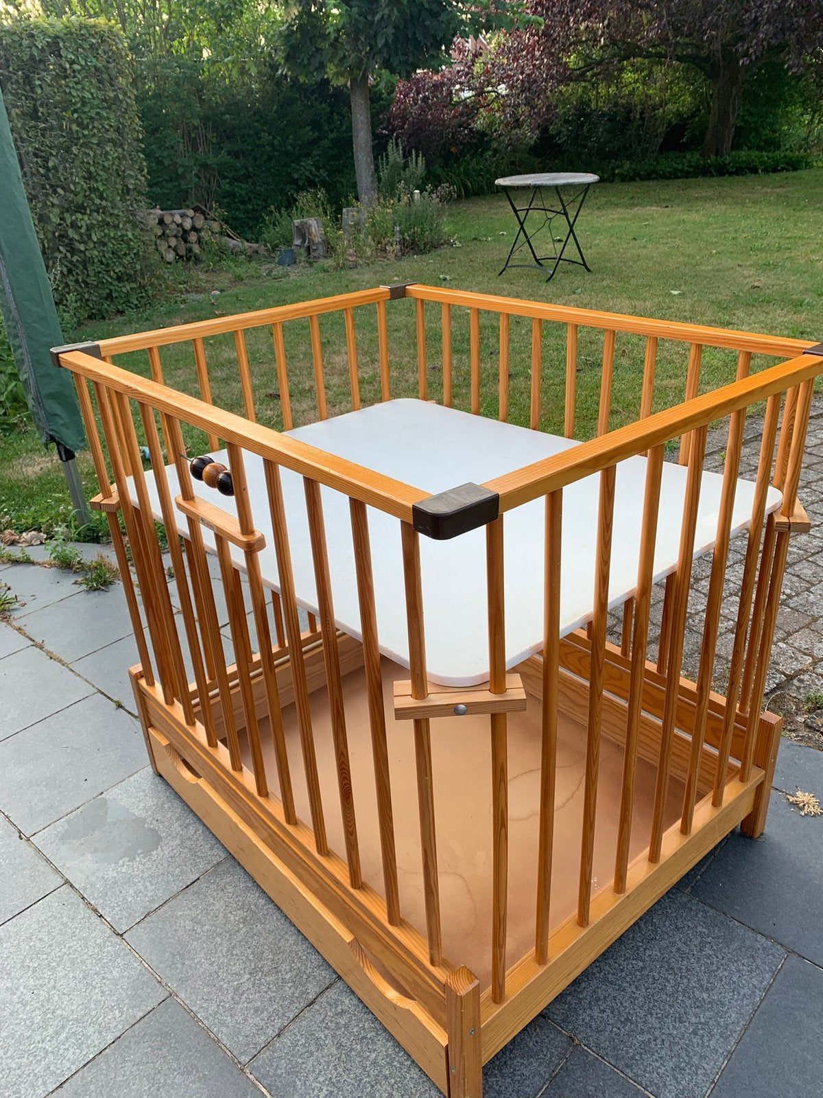 Park baby/ box, Ophalen, Gebruikt, Vierkant, In hoogte verstelbaar