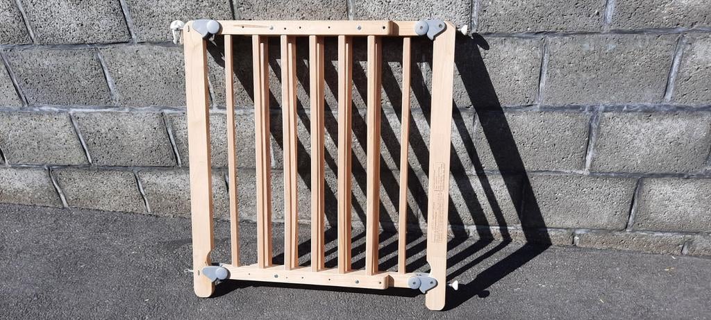 Kinderpoortje voor aan trap of deur, Ophalen, Zo goed als nieuw, Hout, Schroefhekje