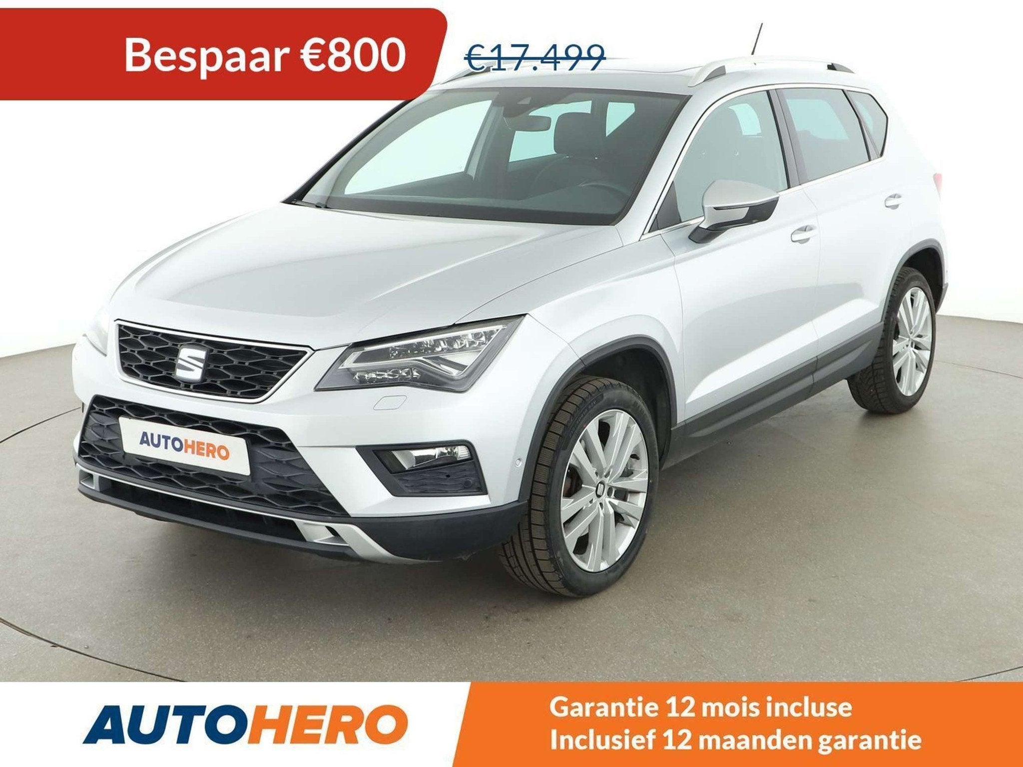 SEAT Ateca 1.4 TSI ACT Xcellence (bj 2017, automaat), Auto's, Gebruikt, 110 kW, Ateca, 5 zetels