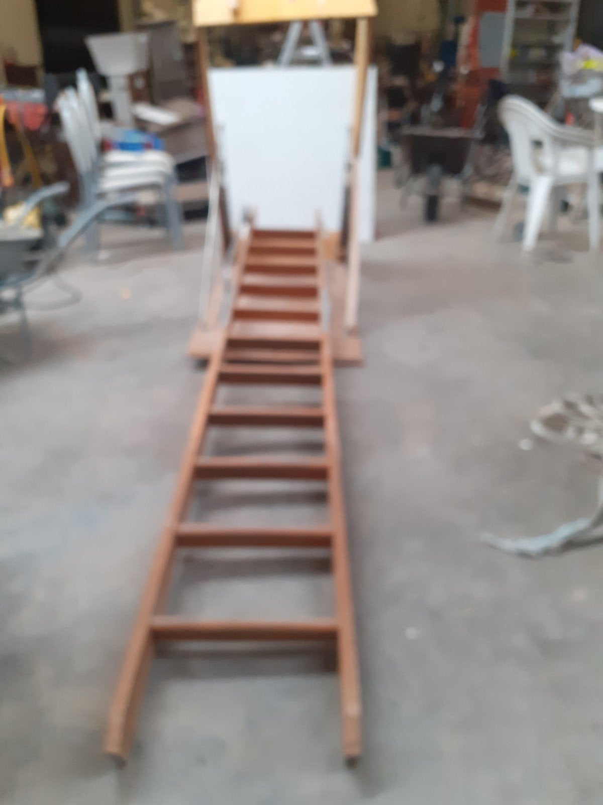 inklapbare zoldertrap, 2 à 4 mètres, Pliable ou rétractable/escamotable, Escalier, Enlèvement