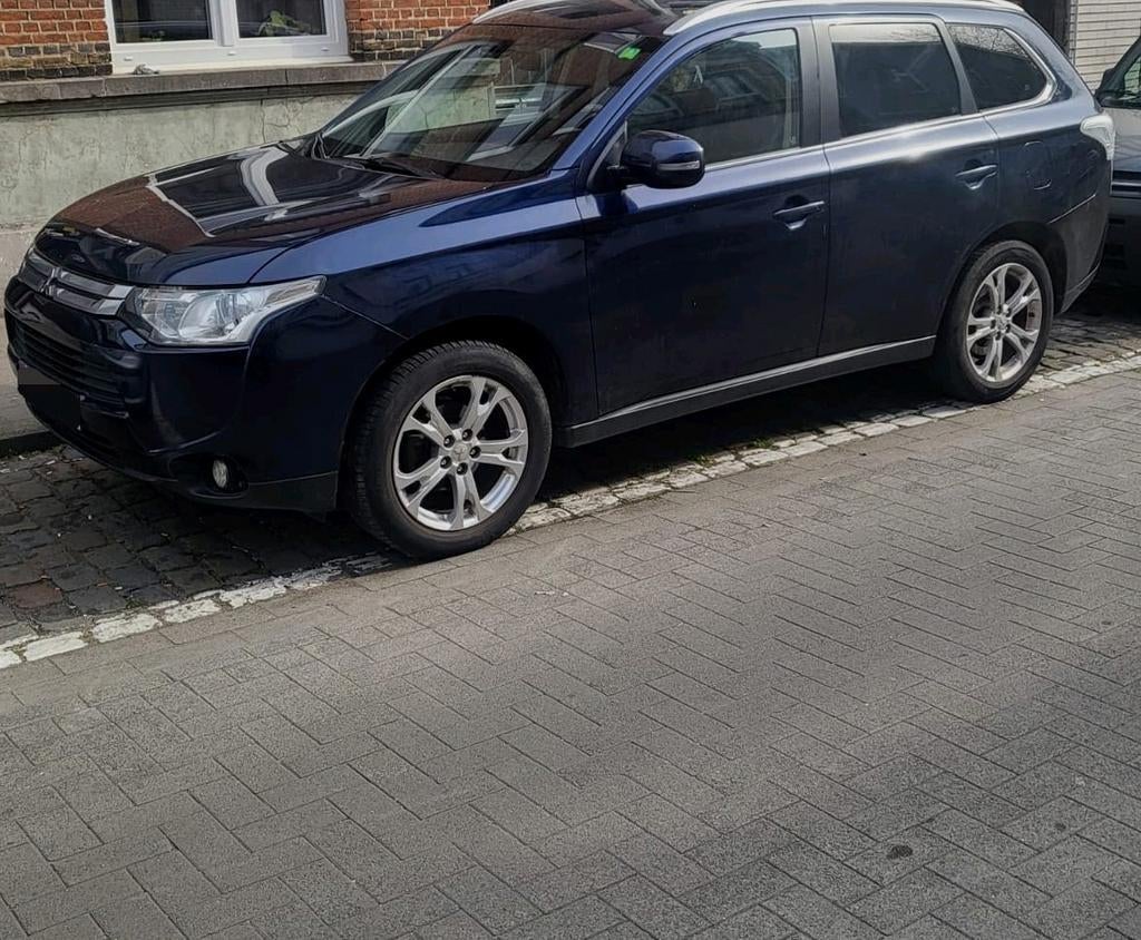 Mitsubishi Outlander 2015 in Donkblauw, Auto's, Euro 5, Outlander, Zwart, Zwart
