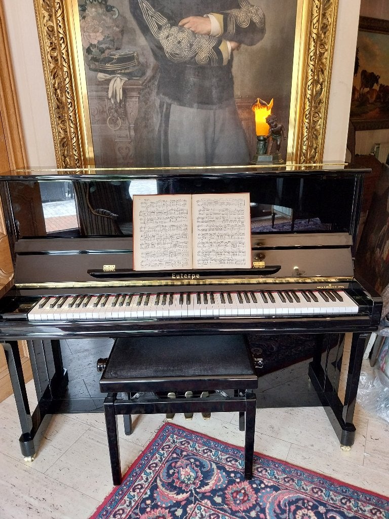 Te koop Euterpe by BECHSTEIN piano, Zwart, Ophalen of Verzenden, Zo goed als nieuw, Piano
