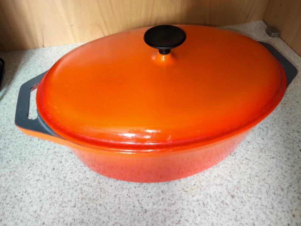 Cocotte en fonte émaillée, Enlèvement, Comme neuf, Fonte