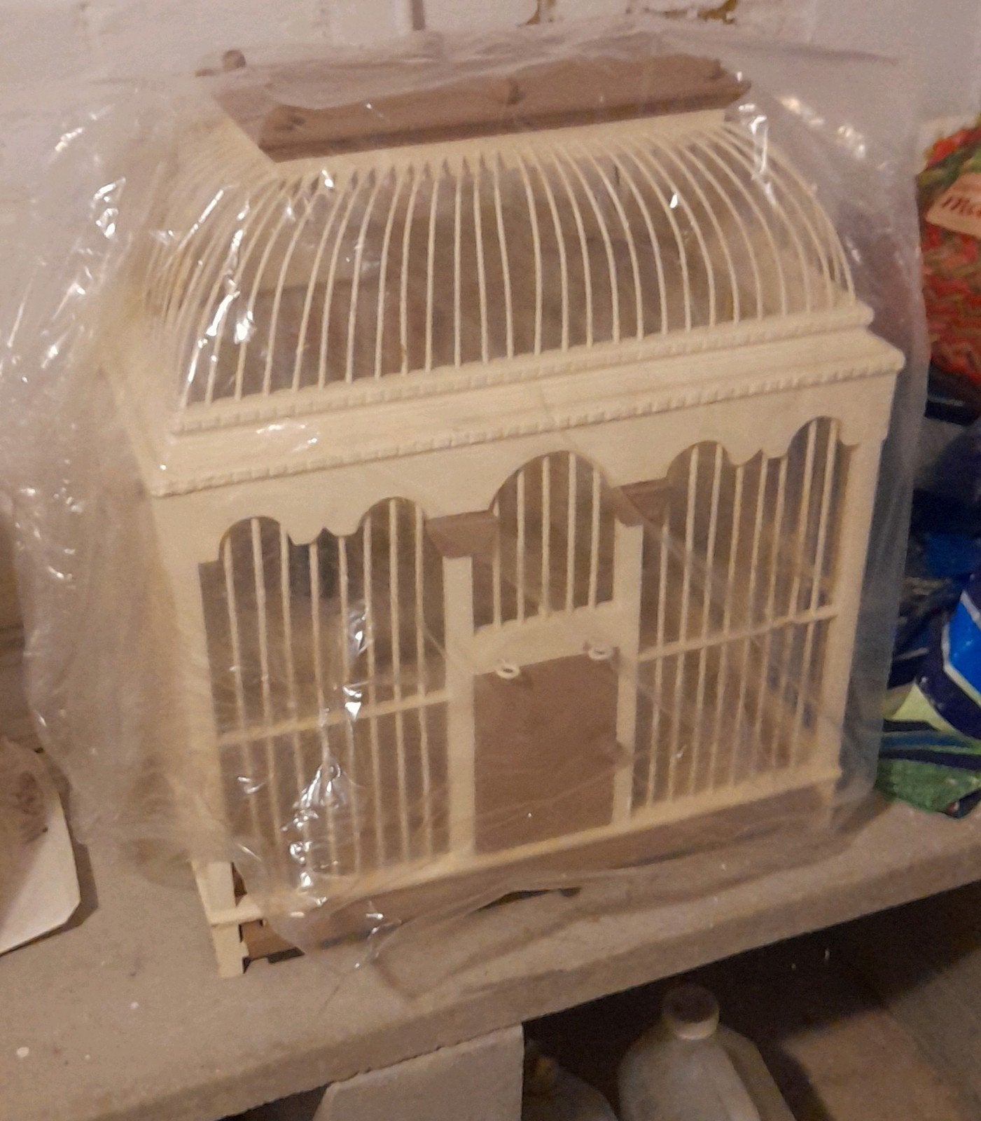 cage ouiseau en bois, Animaux & Accessoires, Oiseaux | Cages & Volières, Utilisé, Bois, Cage à oiseaux