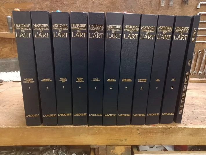 Histoire Universelle de l'Art- Larousse 10 volumes + Index, Boeken, Encyclopedieën, Ophalen, Zo goed als nieuw, Algemeen, Complete serie