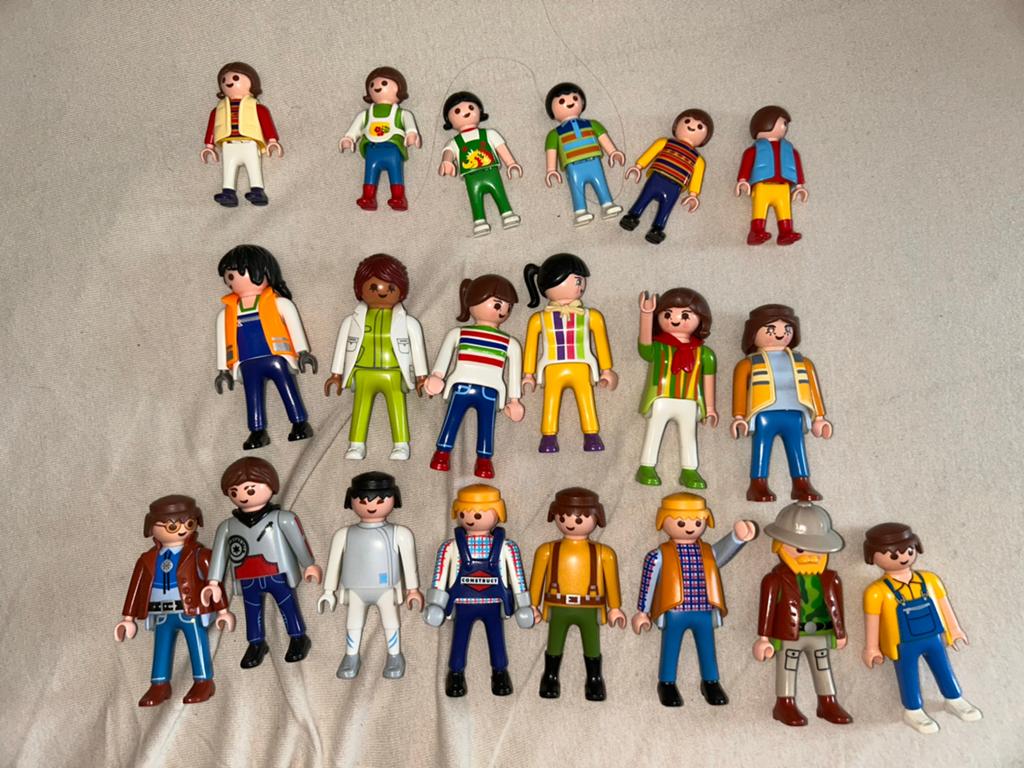20 playmobil ventjes, Ophalen, Gebruikt, Los Playmobil