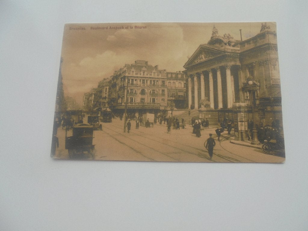 brussel - 10 postkaarten, Verzenden, 1920 tot 1940, Gelopen, Brussel (Gewest)