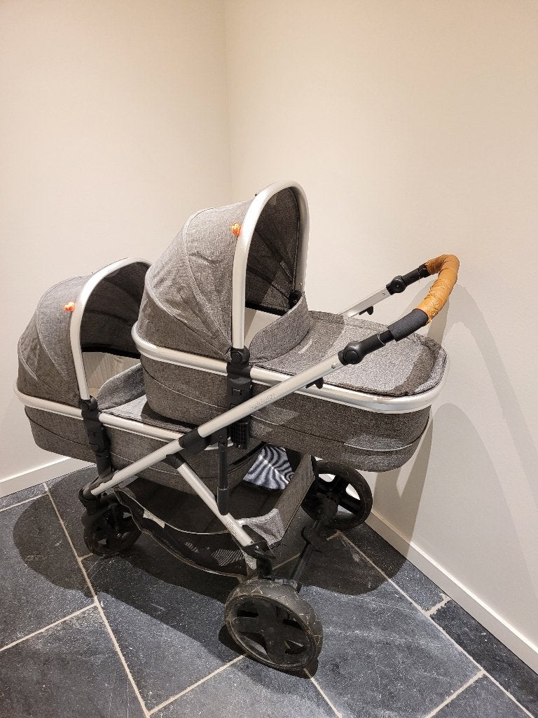 Buggy double Pericles 1GO2 - ensemble complet - bon état, Enlèvement, Utilisé, Poussette ou Buggy