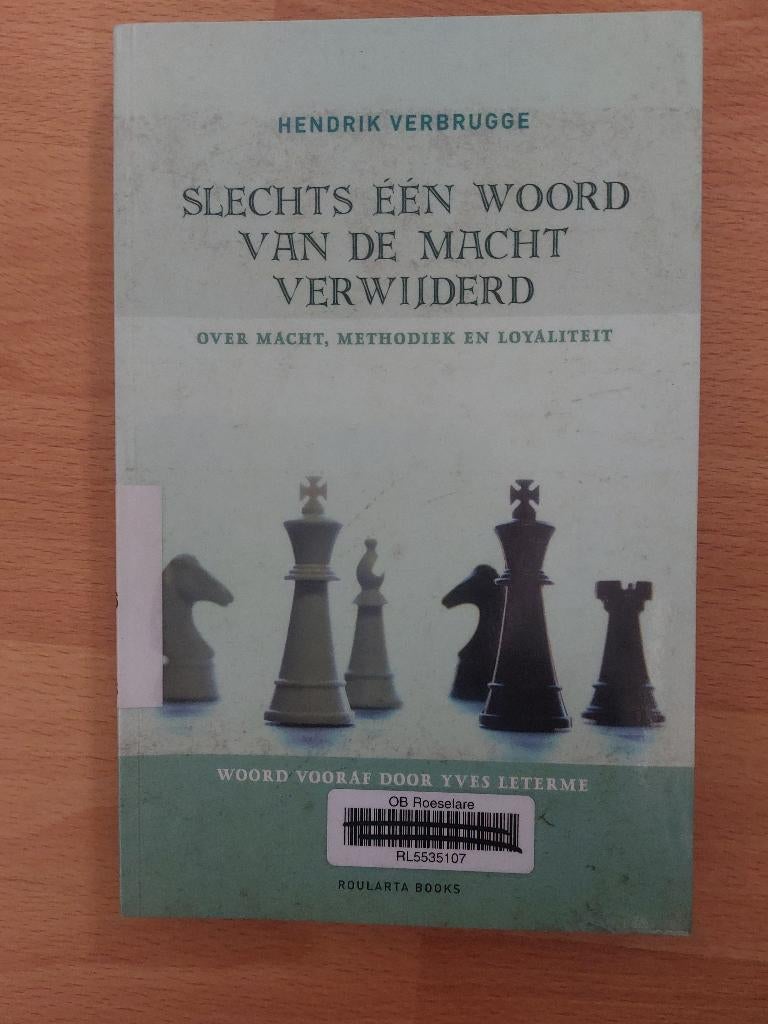 H Verbrugge : Slechts één woord van de macht verwijderd, Ophalen of Verzenden