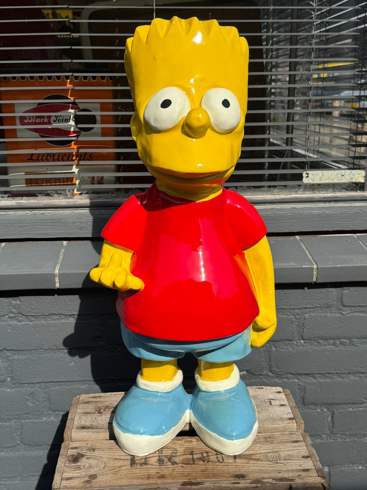 Grande statue de Bart Simpson Moor, Collections, TV, ., Comme neuf, Enlèvement