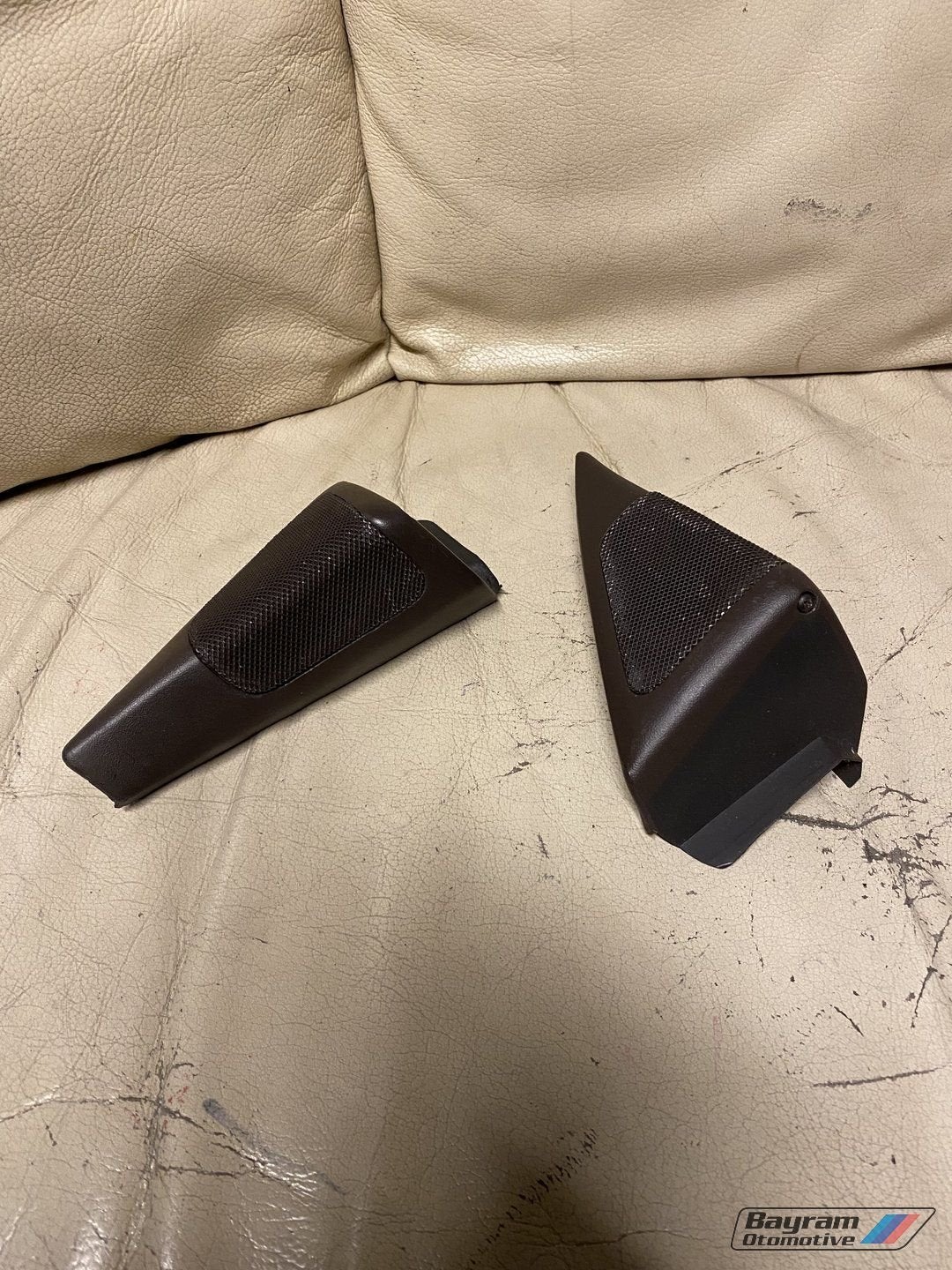 Bmw E34 E32 tweeters speakers bruin M5 5-serie 7-serie itt, Ophalen, -, -, -
