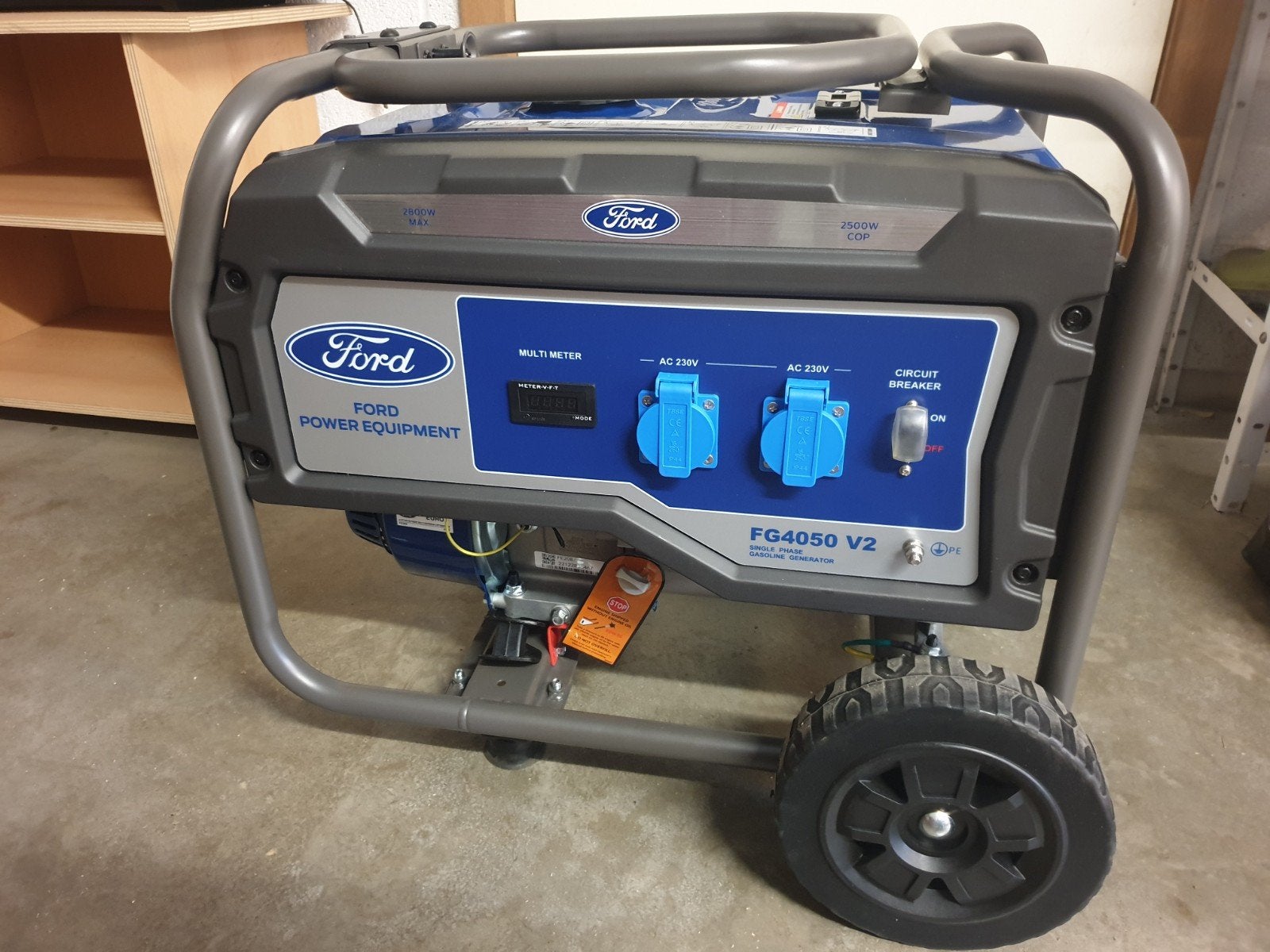 Groupe électrogène Ford, Enlèvement