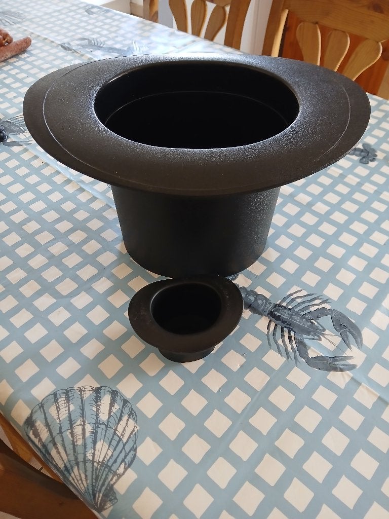 Ijsemmer hoed vintage, Ophalen of Verzenden, Overige typen