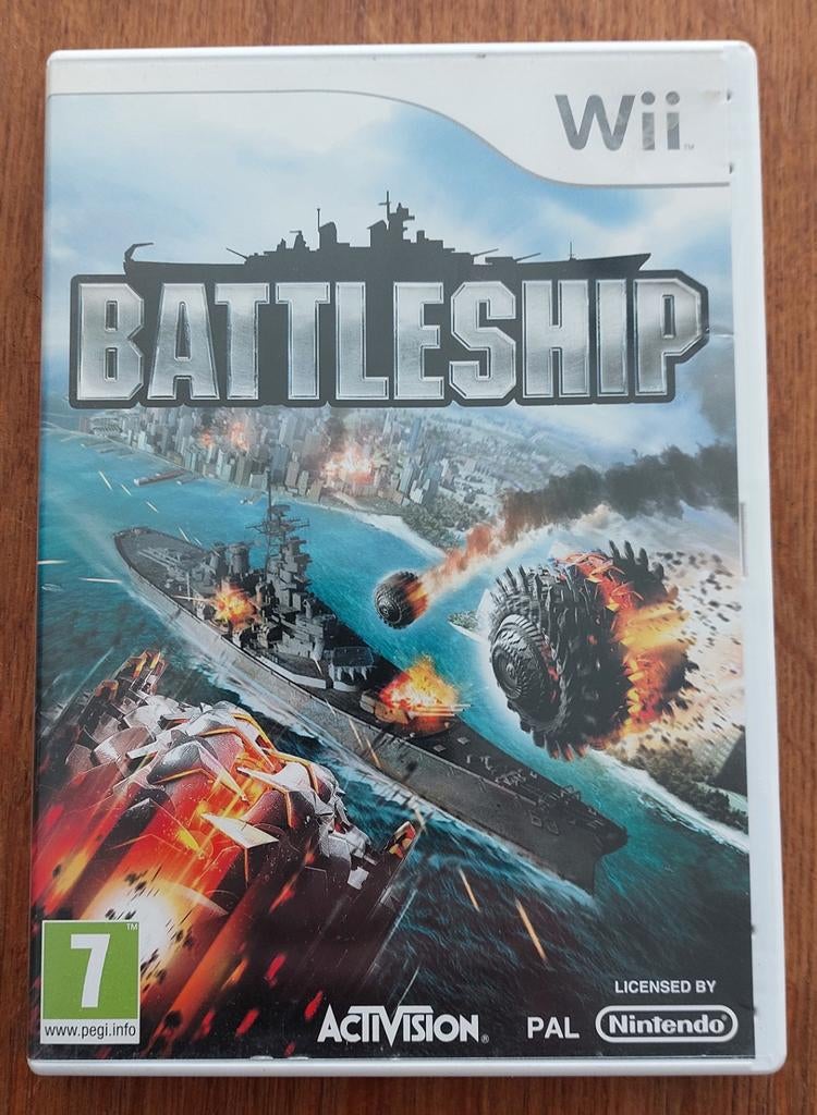 NINTENDO WII  - GAME  - BATTLESHIP  - COMPLEET, Consoles de jeu & Jeux vidéo, Jeux | Nintendo Wii, Enlèvement ou Envoi, 1 joueur