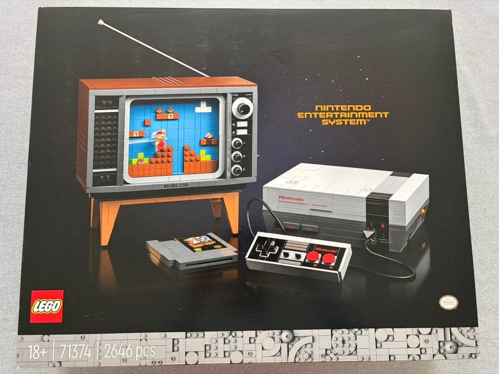 LEGO Super Mario Nintendo Entertainment System (71374), Ophalen, Nieuw, Complete set, Inclusief instructies