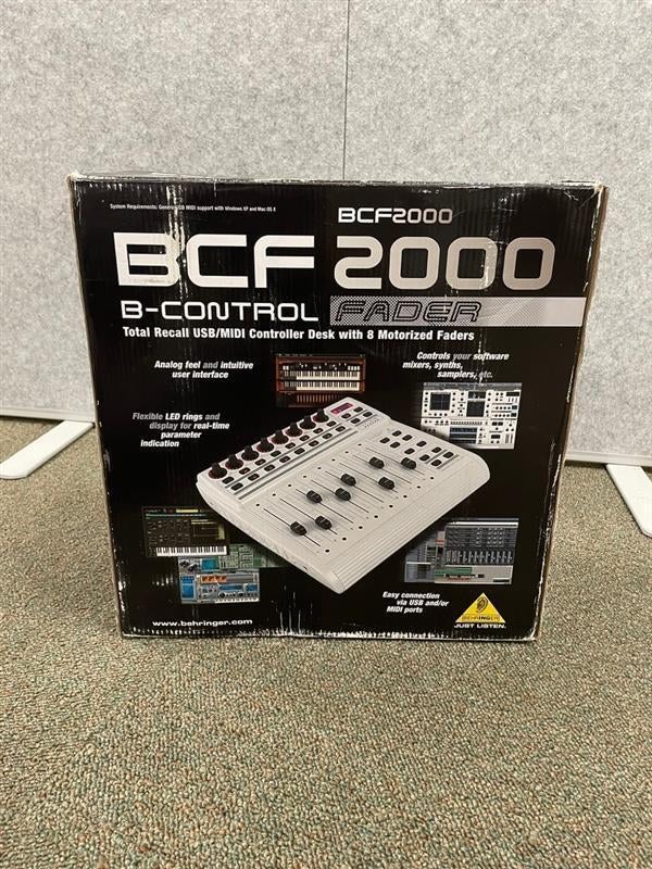 Behringer BCF2000 contrôleur MIDI/USB, Muziek en Instrumenten, Ophalen of Verzenden, Gebruikt