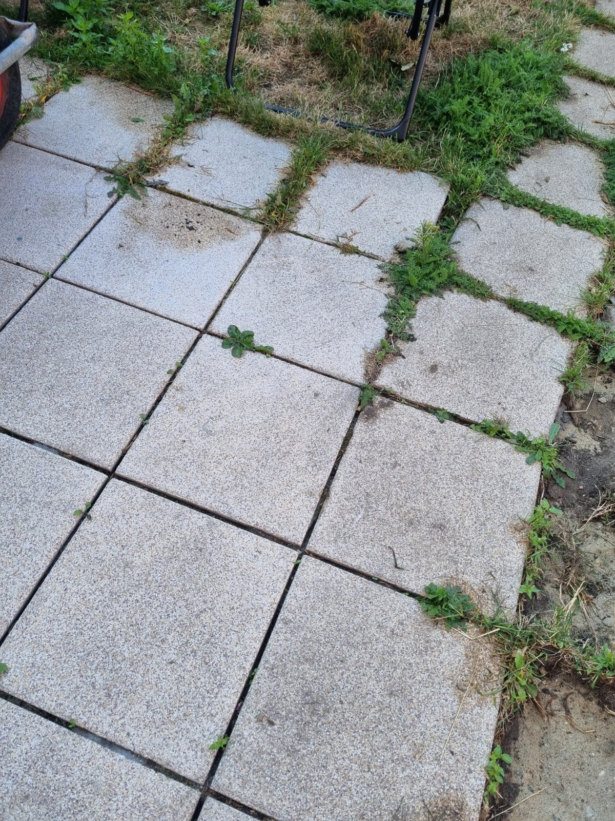 terrastegels, Tuin en Terras, Ophalen, Gebruikt, 10 m² of meer, Terrastegels