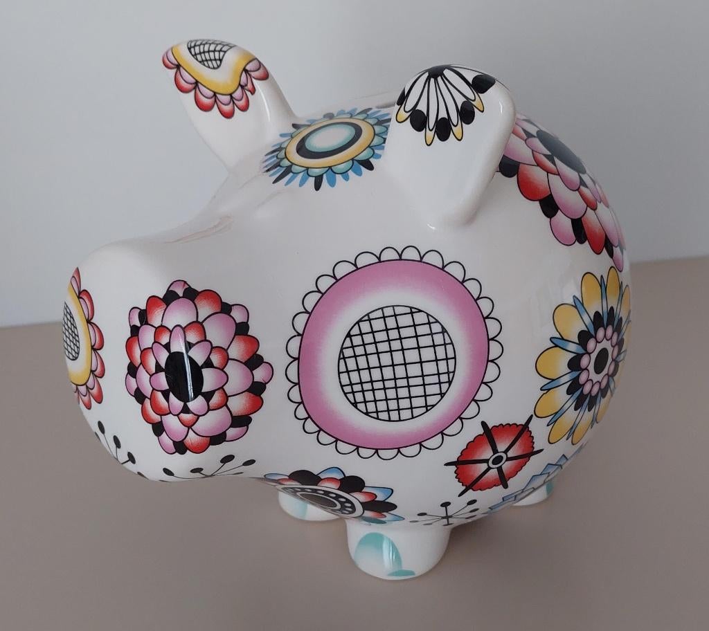 Spaarvarken, Enlèvement, Comme neuf, Pierre, Poterie ou Céramique, Animal