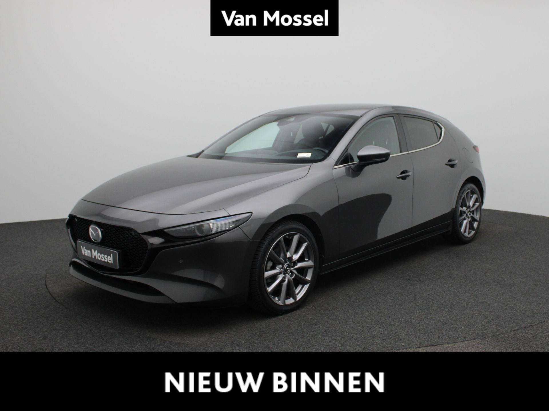 Mazda Mazda3 Hatchback 2.0 Skyactiv-G 90kW Skycruise LEDER |, Auto's, Mazda, Gebruikt, 4 cilinders, Bedrijf, https://public.car-pass.be/vhr/f66920b5-5a69-48a8-950e-cf0679194011