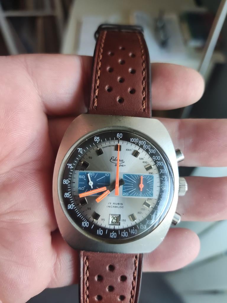 Chrono Edma valjoux 7734   40mm