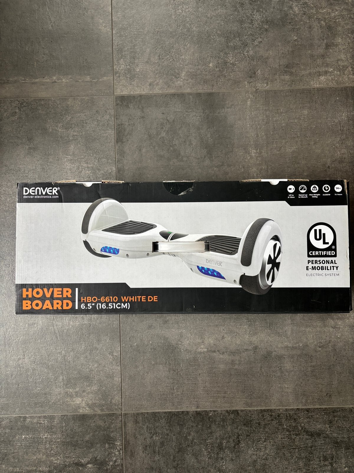 Denver wit hoverboard, Ophalen of Verzenden, Gebruikt