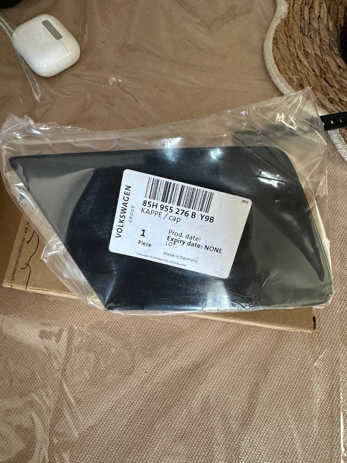 Cache lave phare audi q8, Enlèvement ou Envoi, Comme neuf, Noir