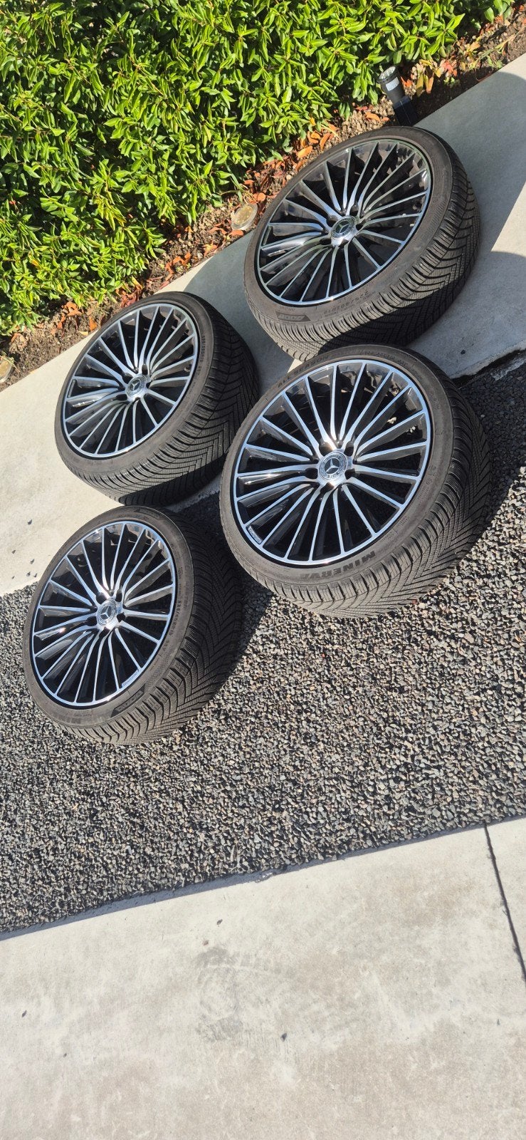 19 inch mercedes C-klasse velgen te koop, Auto-onderdelen, Banden en Velgen, Ophalen, 19 inch, Band(en)