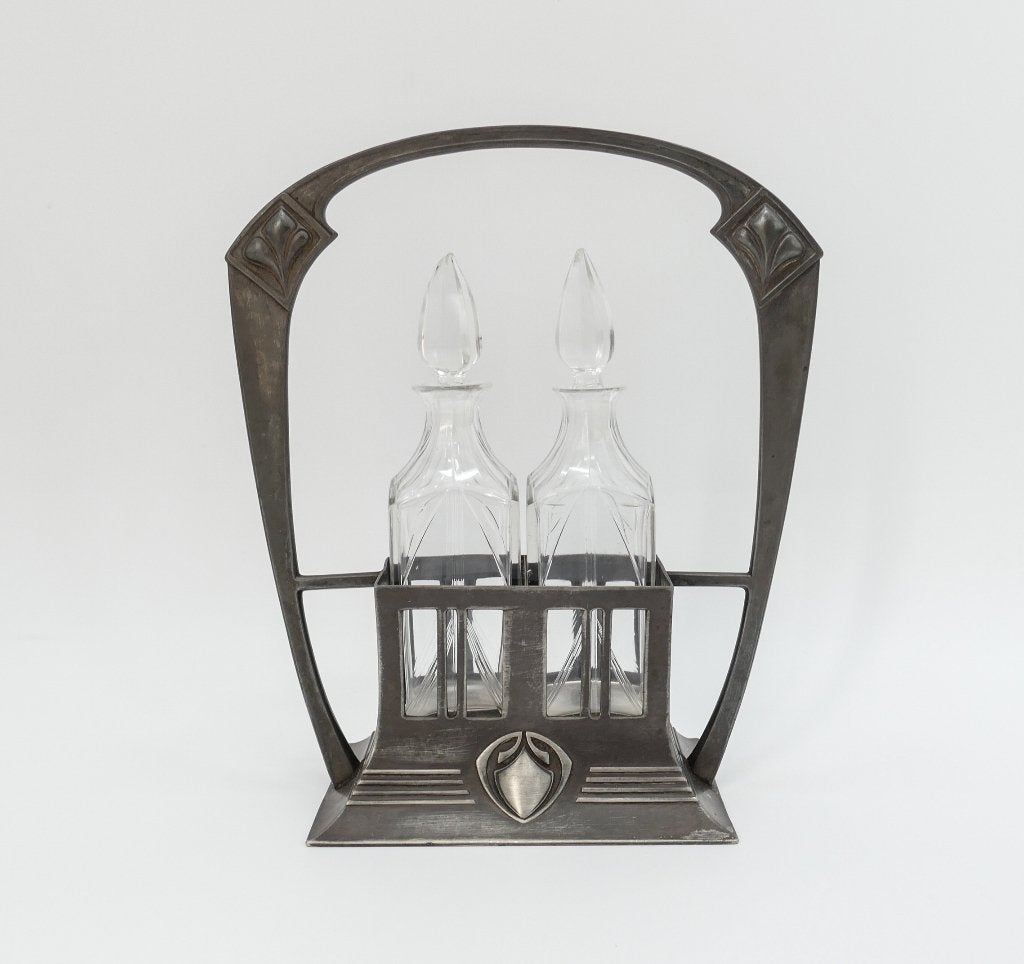 WMF Jugendstil Cruetset - c. 1900-1910, Antiek en Kunst, Antiek | Zilver en Goud, Verzenden, Zilver