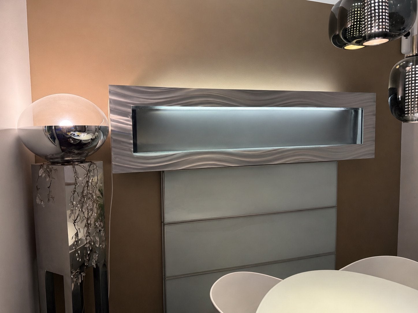 flatscreen aquarium, Elektronische apparatuur, Zonnebanken en Gezichtsbruiners, Ophalen, Zo goed als nieuw