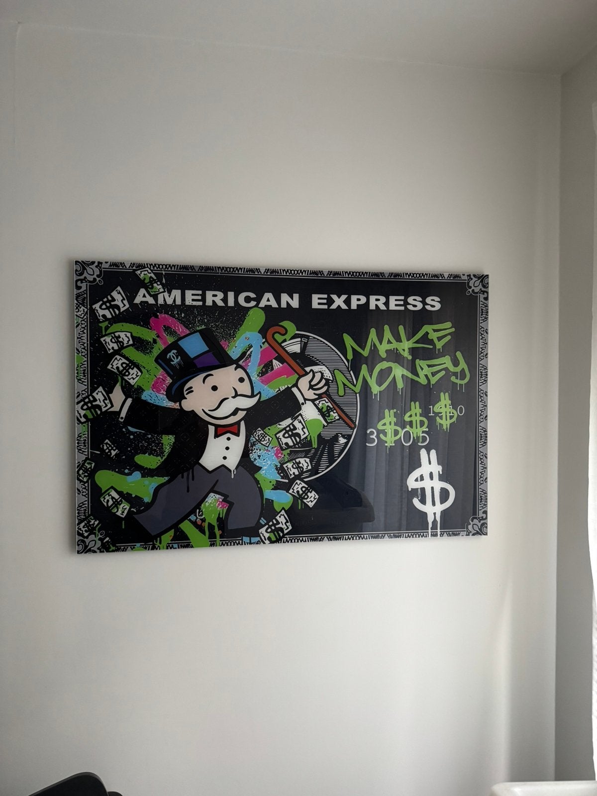 Monopoly credit card canvas, Ophalen