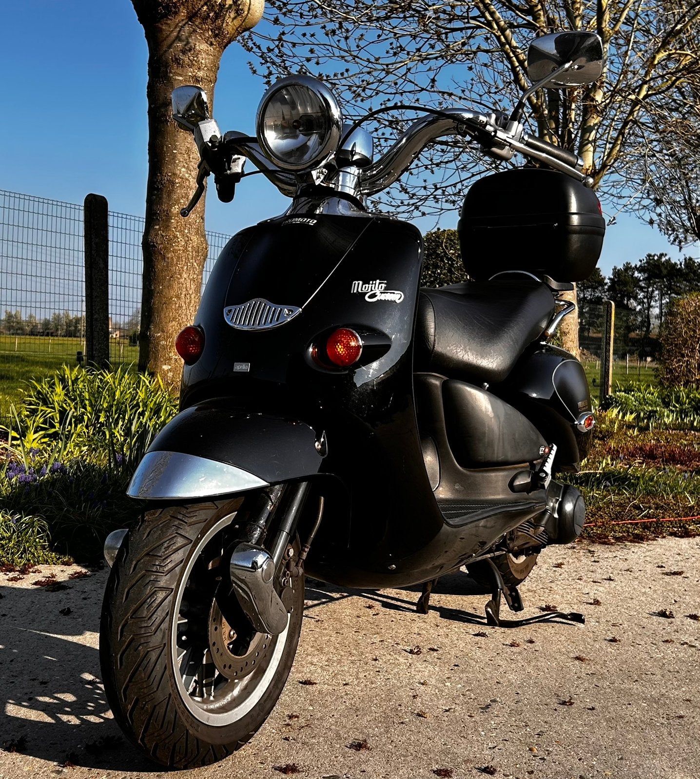 Aprillia Moijito 125cc, Fietsen en Brommers, Scooters | Peugeot, Ophalen, Gebruikt, Overige modellen, 125 cc