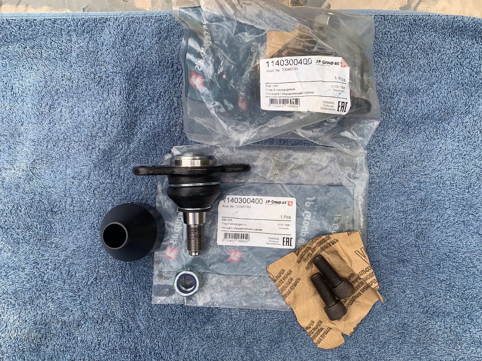 2 VW T4-fuseekogels, Ophalen of Verzenden, Nieuw, Volkswagen