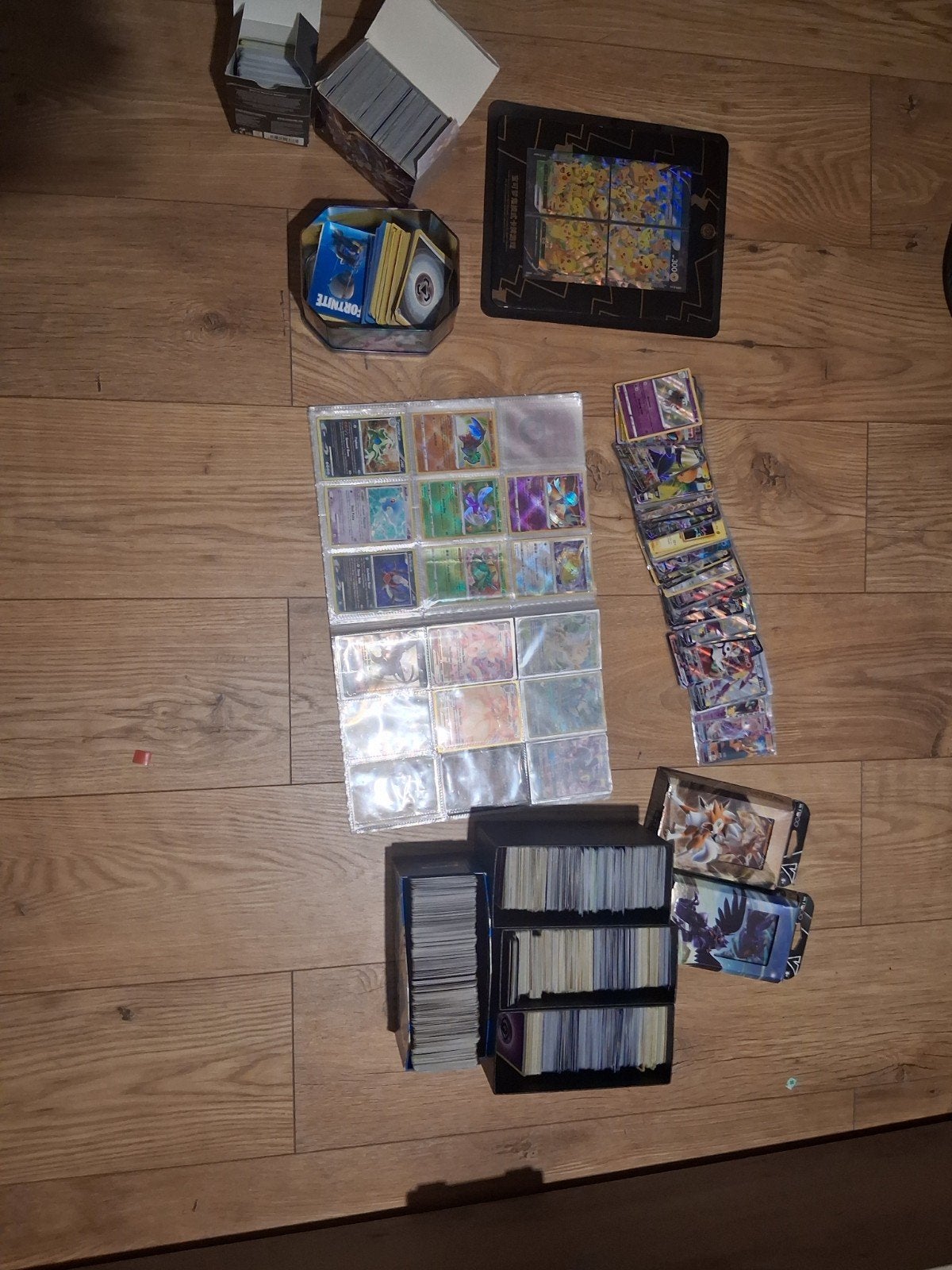 Pokemon kaarten/collectie, Ophalen, Zo goed als nieuw, Meerdere kaarten, Foil
