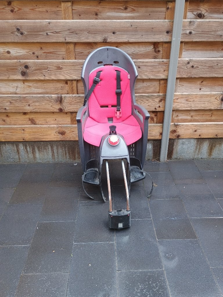 Fietsstoel, Fietsen en Brommers, Fietsaccessoires | Fietsstoeltjes, Ophalen, Achterzitje, 9 t/m 36 kg, Gebruikt