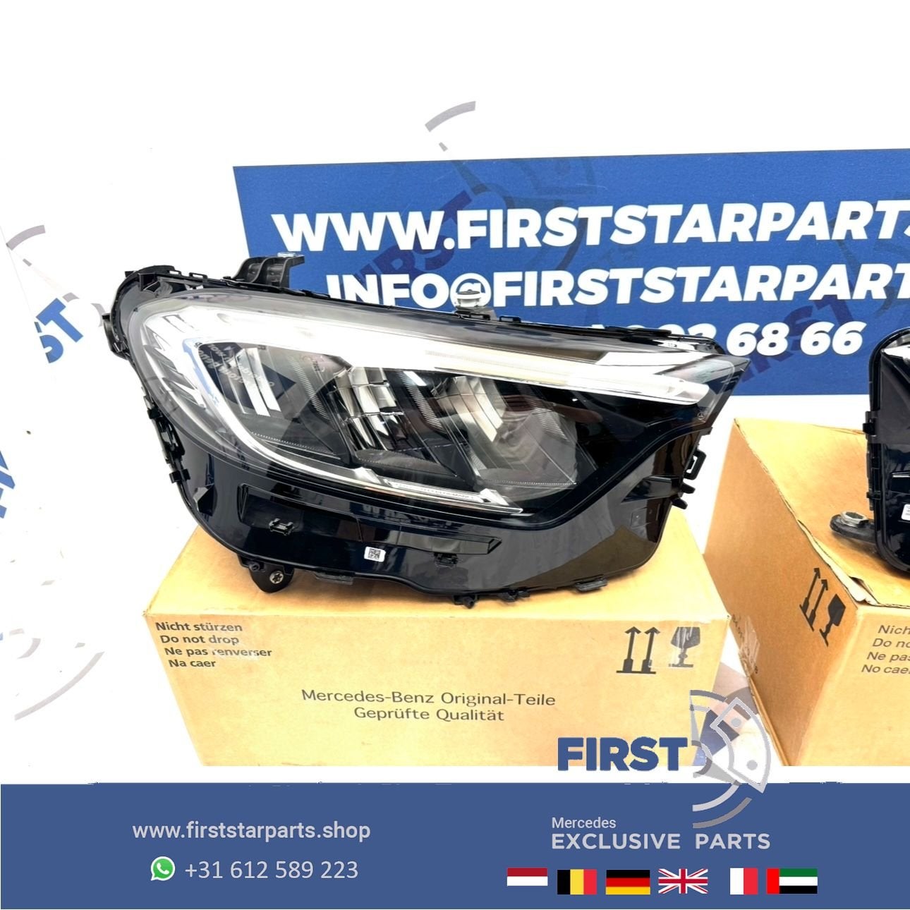 A2549061600 W254 C254 GLC HP LED KOPLAMP RECHTS Mercedes 202, Utilisé, -, -, Enlèvement ou Envoi