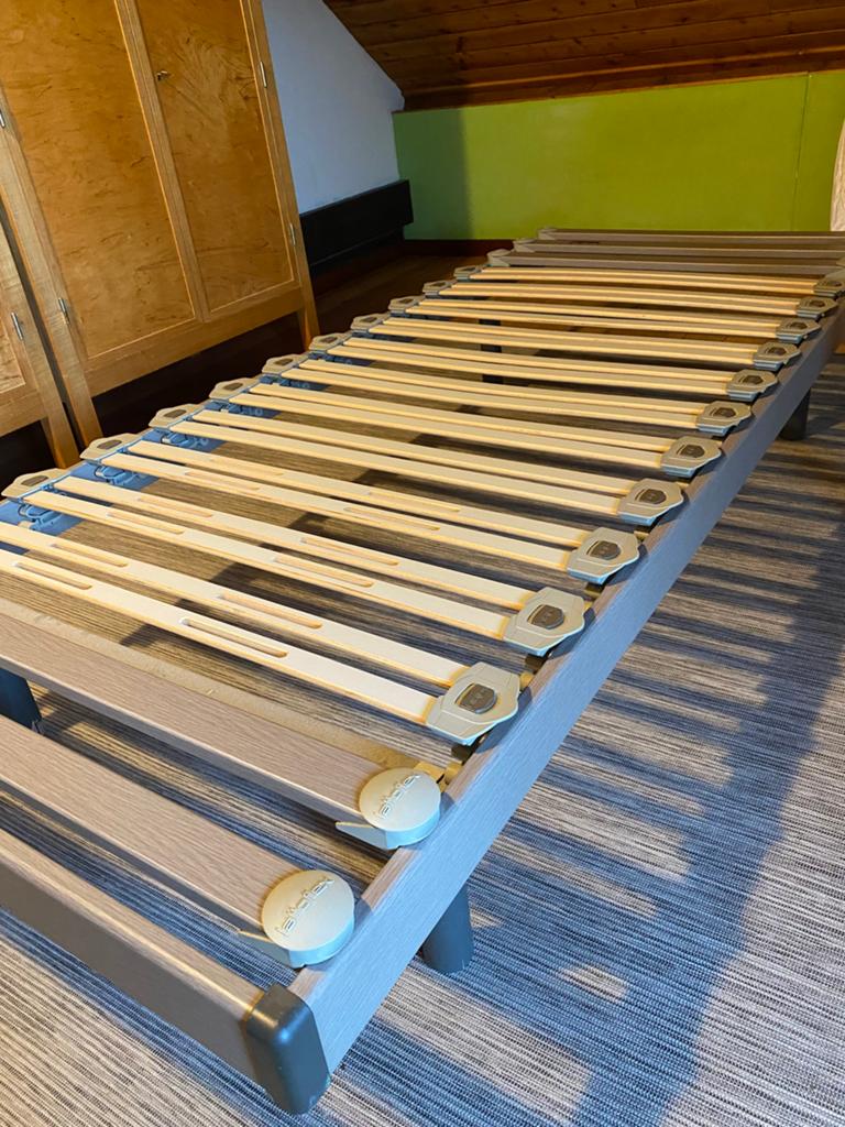 Bed lattenbodem lattoflex, Ophalen, Gebruikt, 90 cm, Eenpersoons
