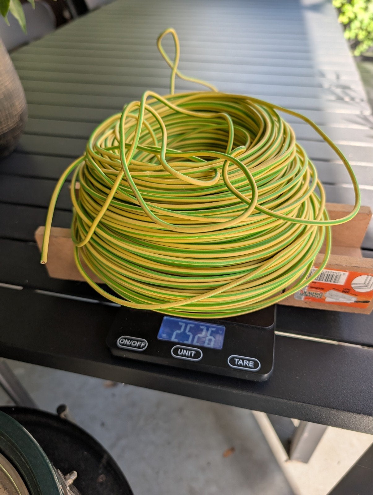 VOB gegr 2,5mm2 81m, Ophalen