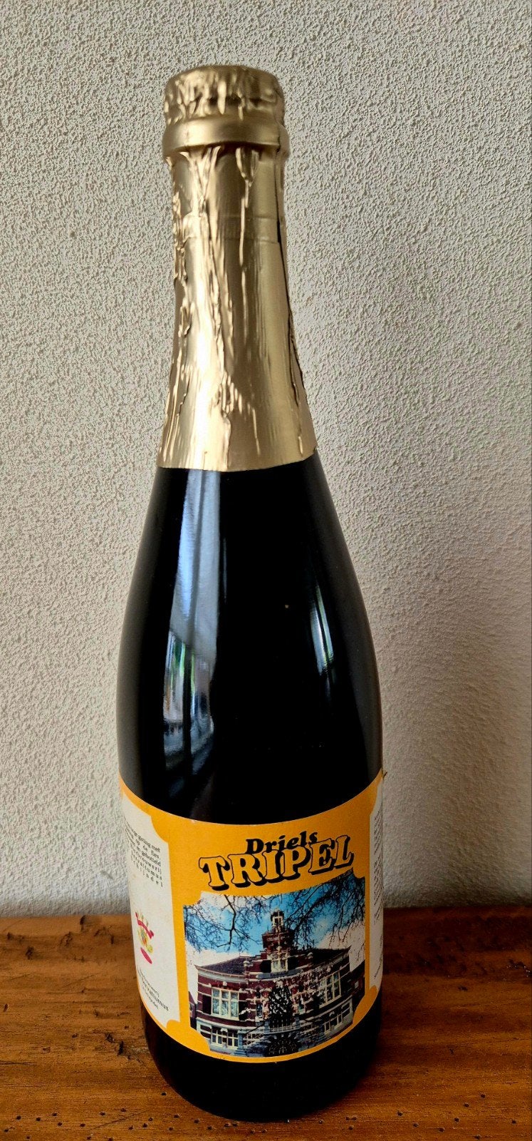 Driels Tripel Bierbrouwerij Sint Servattumus Driels Tripe, Verzamelen, Biermerken, Ophalen of Verzenden, Zo goed als nieuw, Flesje(s)