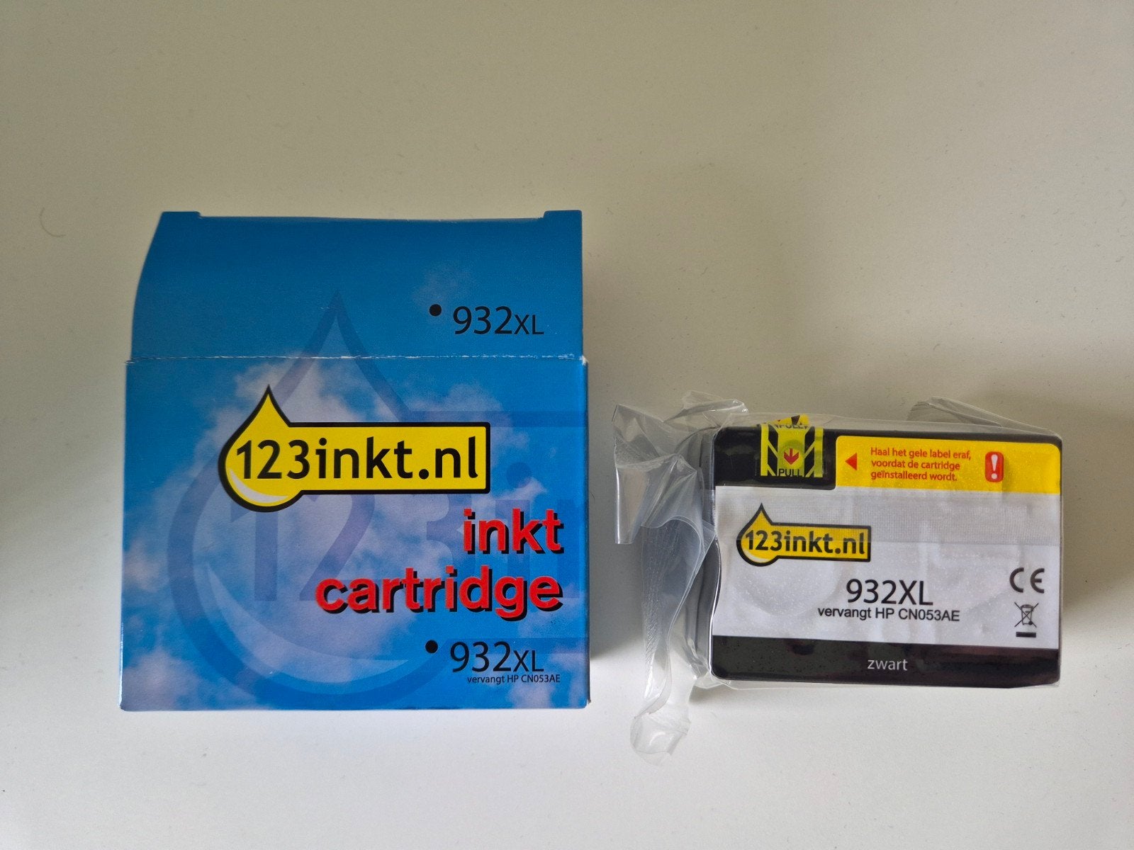 HP 932XL zwart (huismerk 123inkt), Ophalen of Verzenden, Cartridge