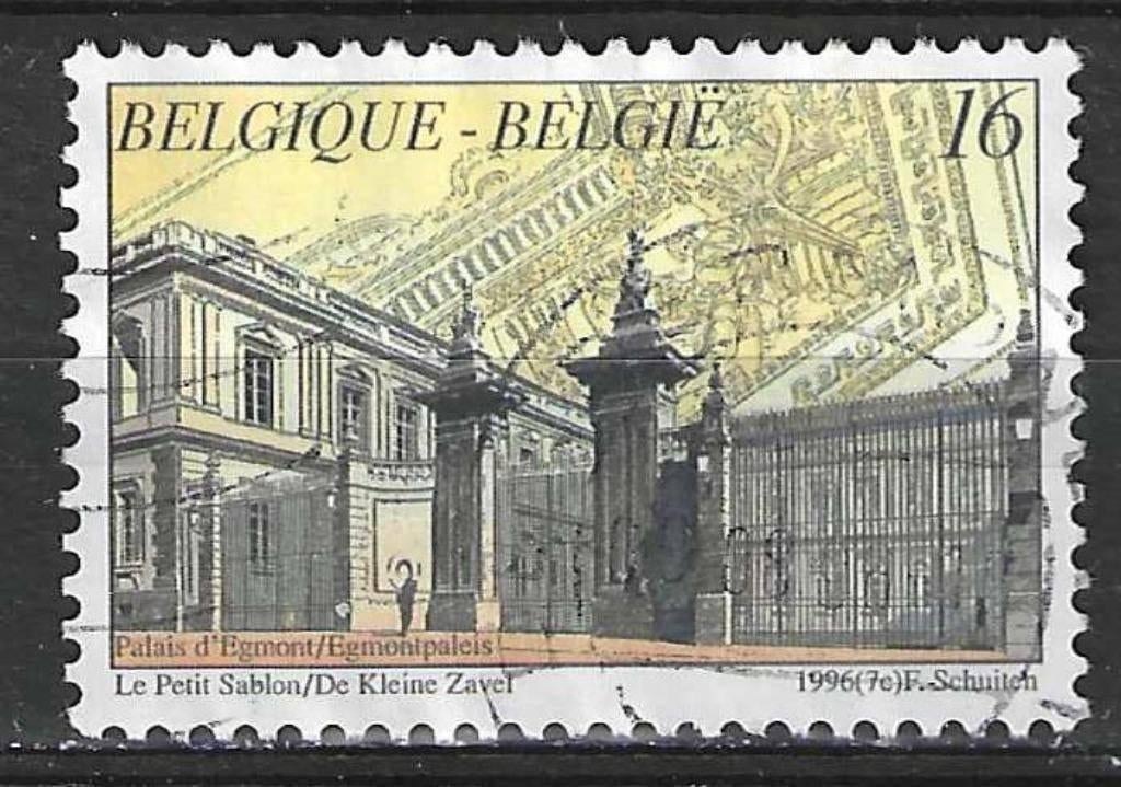 Belgie 1996 - Yvert/OBP 2644 - Brussel (ST), Postzegels en Munten, Postzegels | Europa | België, Gestempeld, Europa, Gestempeld