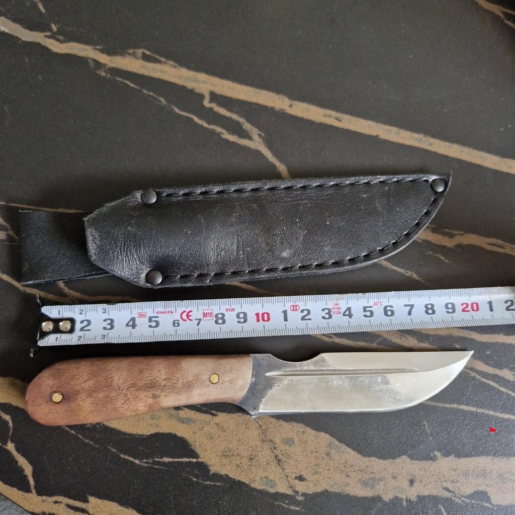 Couteau de chasse, fabriqué à la main HRC 65, acier forgé, Enlèvement