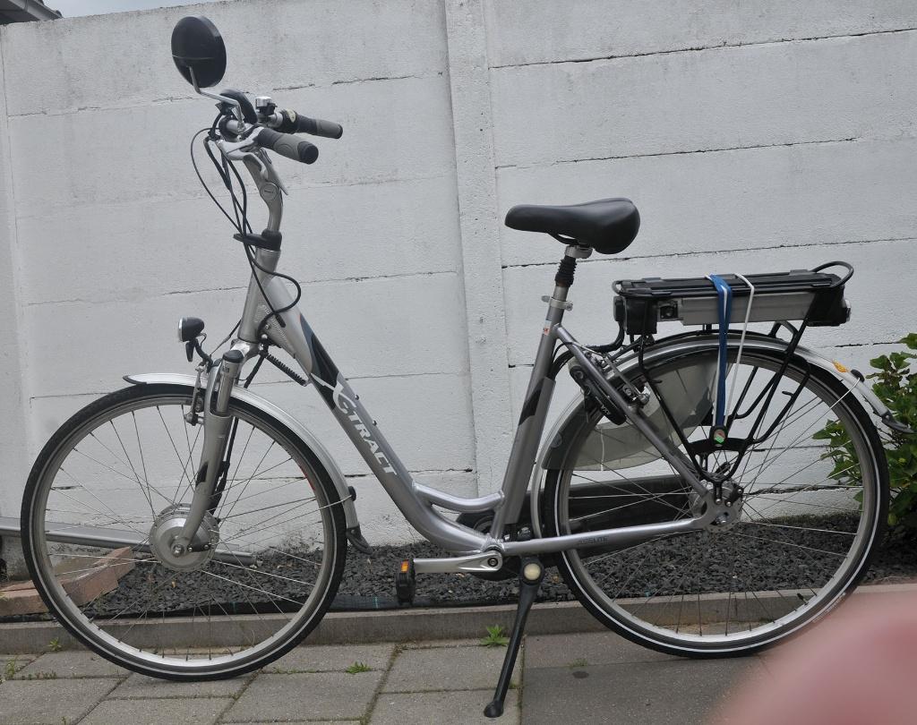 Te koop, E-bike merk: X-TRACT, Fietsen en Brommers, Elektrische fietsen, Zo goed als nieuw, 51 tot 55 cm, 50 km per accu of meer