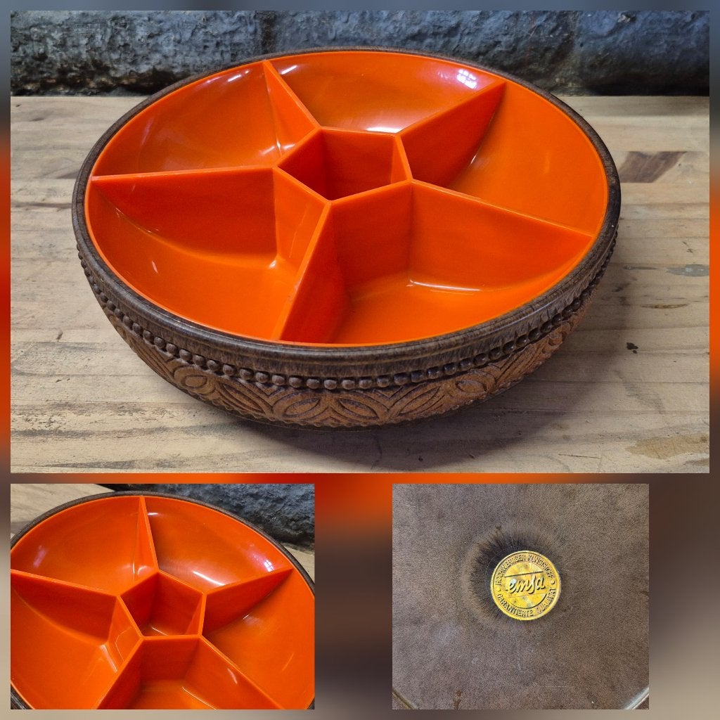 Bol à apéritif Emsa vintage (1970-1979), Collections, Enlèvement ou Envoi