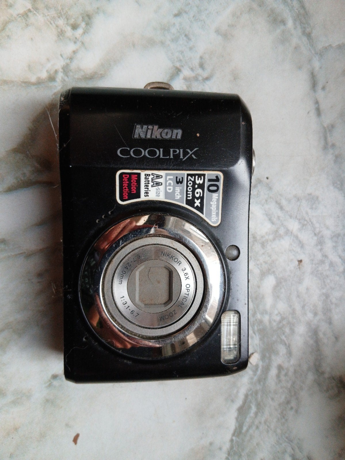 nikon camera op baterij, Ophalen, Gebruikt, Nikon