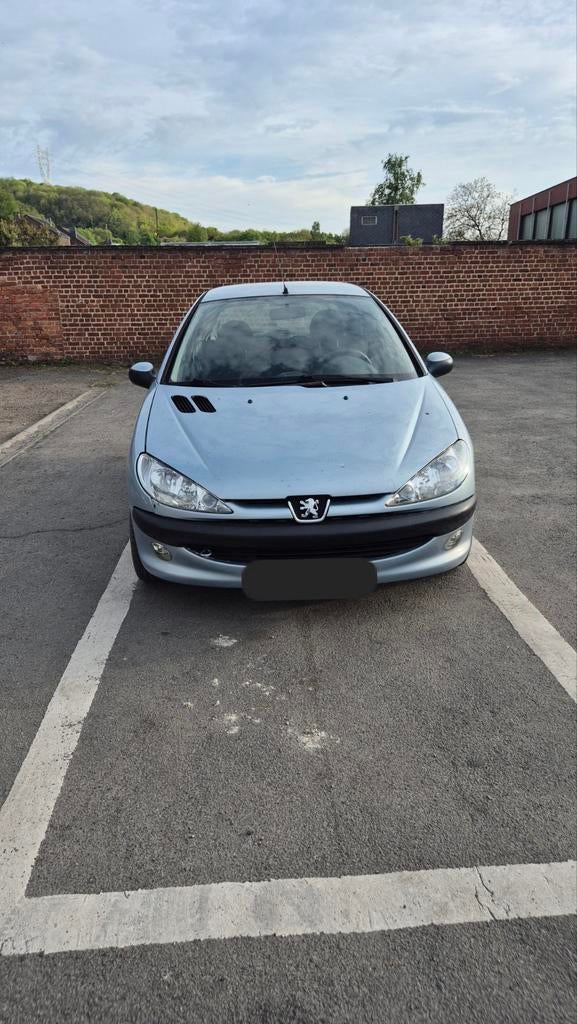 Peugeot 206 2006 1.4 essence, Autos, Achat, Boîte manuelle, Noir, 5 places