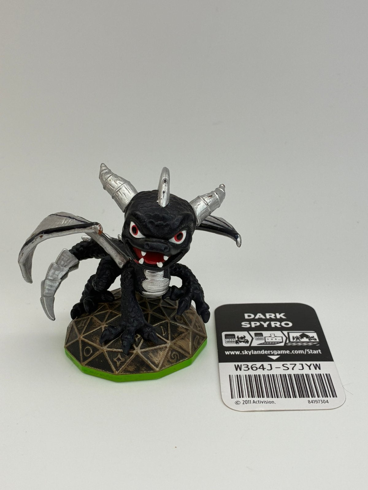 Skylanders Spyro’s Adventure Dark Spyro met code kaartje, Games en Spelcomputers, Verzenden, Zo goed als nieuw