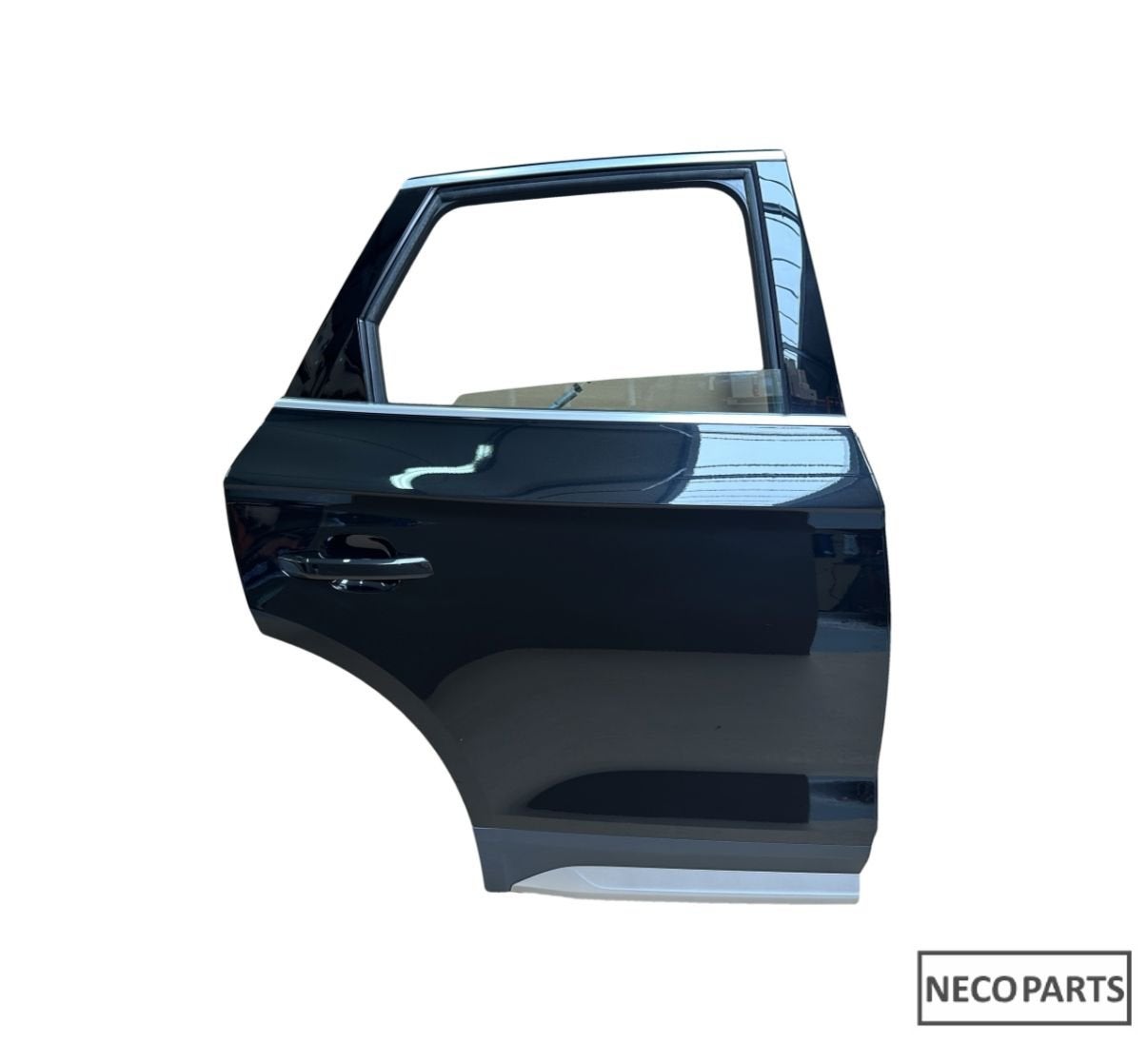 AUDI Q5 80A PORTIER DEUR RECHTS ACHTER LY9T ORIGINEEL, Gebruikt, -, Achter, -