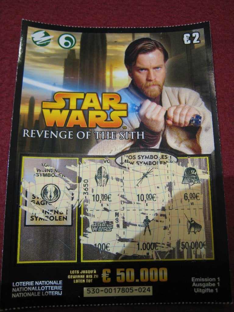 Star Wars Revenge of The Sith III Kaart, Verzenden, Gebruikt, Boek of Poster