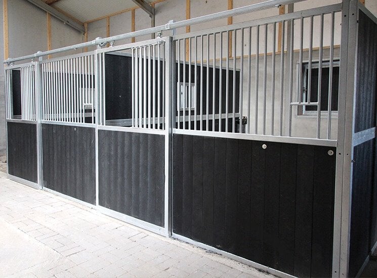 40 Paardenbox | Gentleman paardenstal | paardenboxen te koop, Mise à l'étable, 1 cheval ou poney